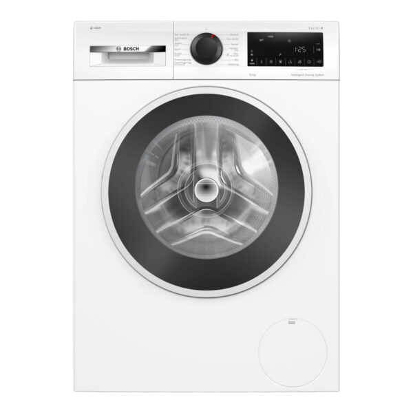 Bosch Washing Machine | WGG254FVSN | Energy efficiency class A | Front loading | Washing capacity 10 kg | 1400 RPM | Depth 63 cm | Width 60 cm | Display | LED | Steam function | White