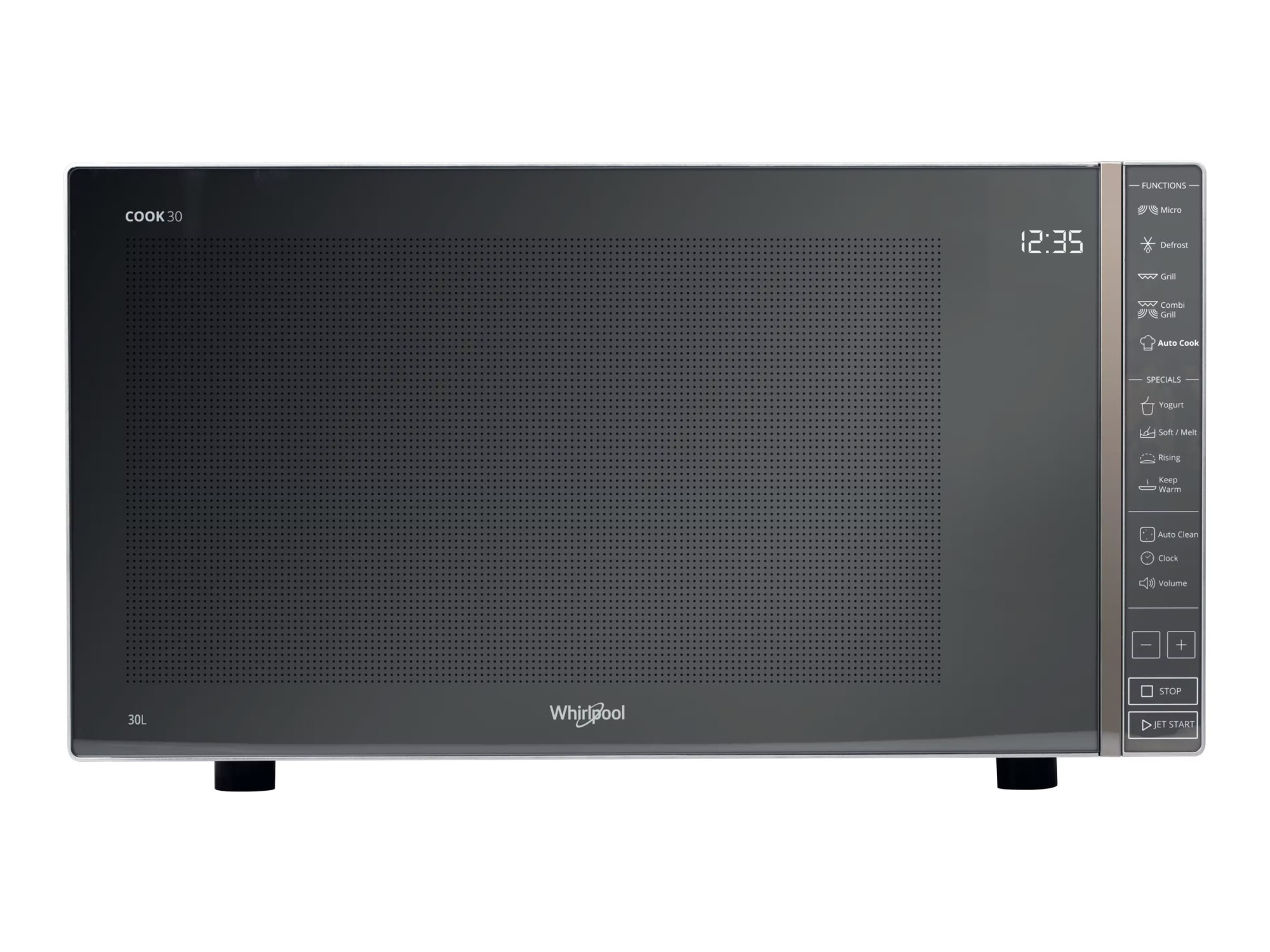 Whirlpool Microwave oven | MWP 303 M | Free standing | 30 L | 900 W | Convection | Grill | Black - Image 2