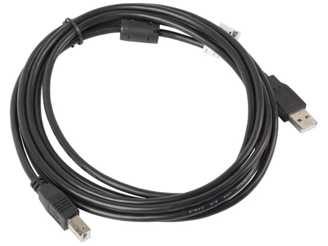 Lanberg USB Type-A to USB Type-B 2.0 Cable, 3 m | CA-USBA-11CC-0030-BK | USB Type-A to USB Type-B - Image 3