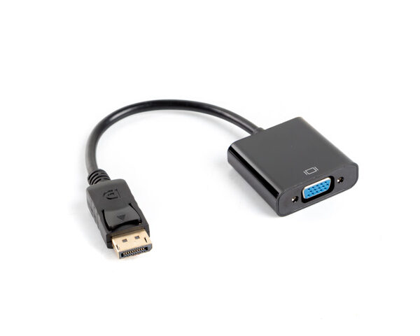 Lanberg Adapter Cable DisplayPort to VGA, 20 cm | AD-0002-BK