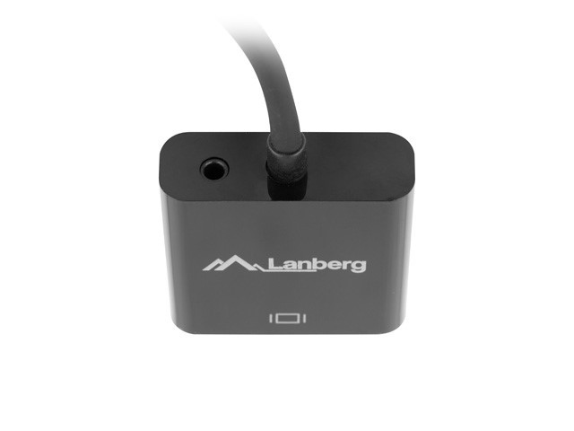 Lanberg HDMI, Mini Jack 3.5 mm, VGA Adapter | AD-0017-BK | 20 m - Image 3