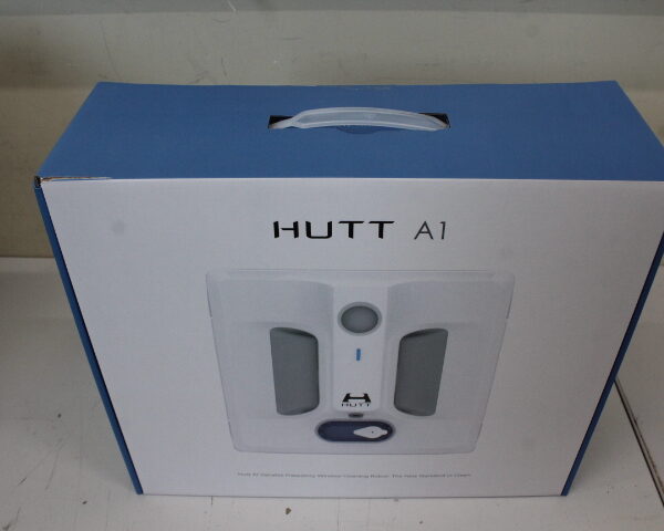 SALE OUT. Hutt Window Cleaning Robot A1, 3800 Pa, White | HUTT | Window Cleaning Robot | A1 | Corded | 6000 Pa | White | USED, DIRTY, DAMAGED PACKAGING