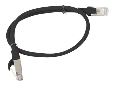 Lanberg | Patchcord CAT.6 UTP | PCU6-10CC-0050-BK | 0.5 m | Black - Image 2