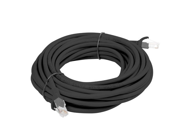 Lanberg | Patchcord CAT.5E UTP | PCU5-10CC-0500-BK | 5 m | Black - Image 3