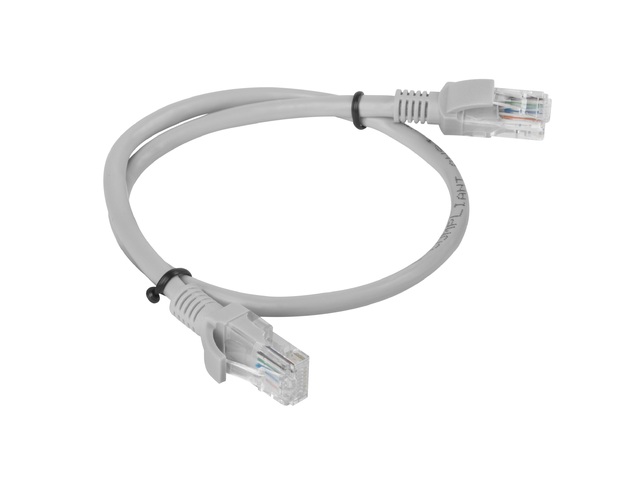 Lanberg | Patchcord CAT.6 UTP | PCU6-10CC-0050-S | 0.5 m | Grey - Image 3
