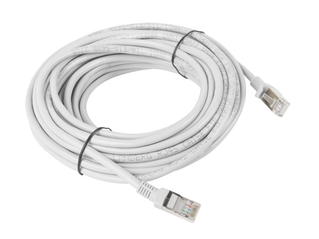 Lanberg | Patchcord CAT.5E UTP | PCU5-10CC-1000-S | 10 m | Grey - Image 3