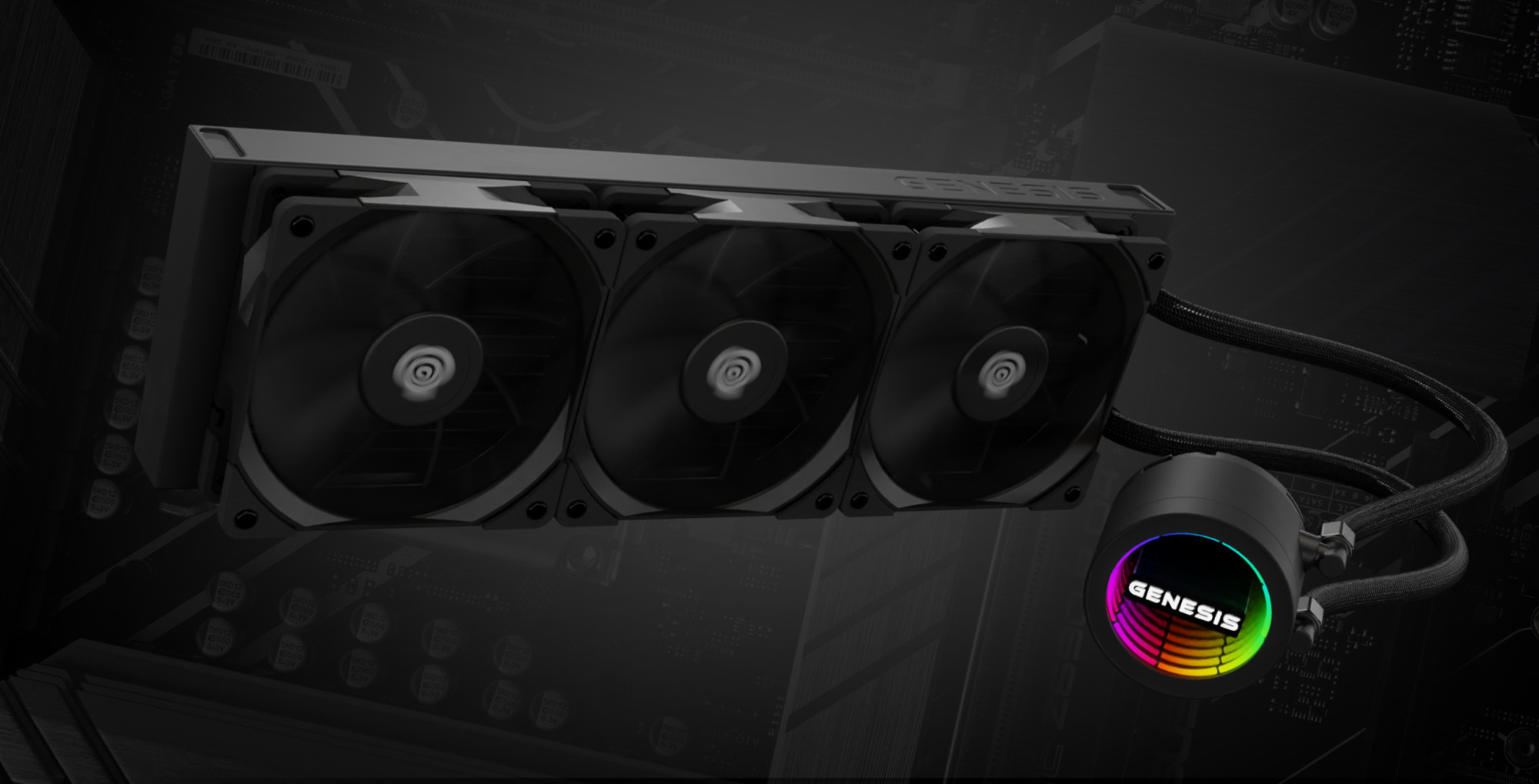 Genesis AIO Liquid Cooler | Hydria 360 | Intel, AMD - Image 9