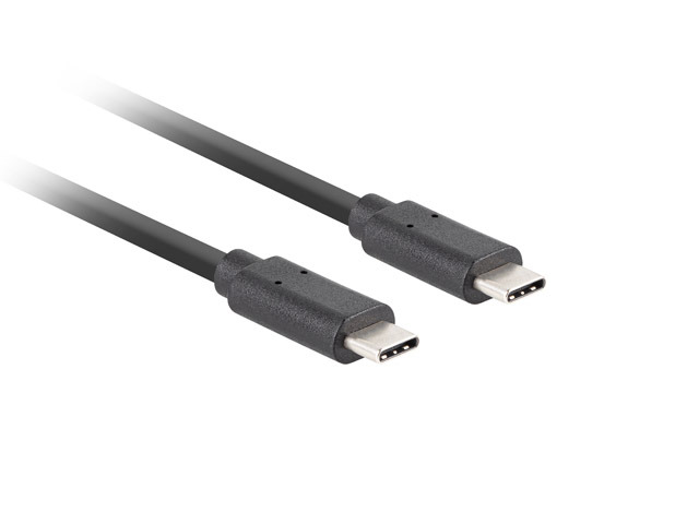 Lanberg USB-C 3.1 Gen 2 Cable, 10GB/s PD100W, 1 m | CA-CMCM-32CU-0010-BK | USB Type-C to USB Type-C - Image 4