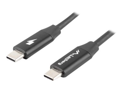 Lanberg USB-C 2.0 Cable, Quick Charge 4.0 | CA-CMCM-40CU-0018-BK | USB Type-C to USB Type-C | 1.8 m - Image 6