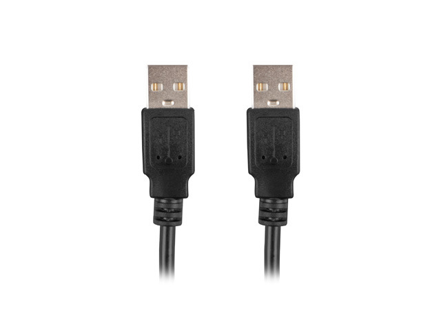 Lanberg Cable USB-A 2.0 | CA-USBA-20CU-0018-BK | USB Type-A to USB Type-A - Image 3