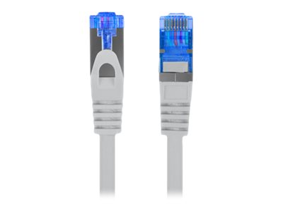 Lanberg | Patchcord Cat.6A S/FTP LSZH CCA | PCF6A-10CC-0500-S | 5 m | Grey - Image 2