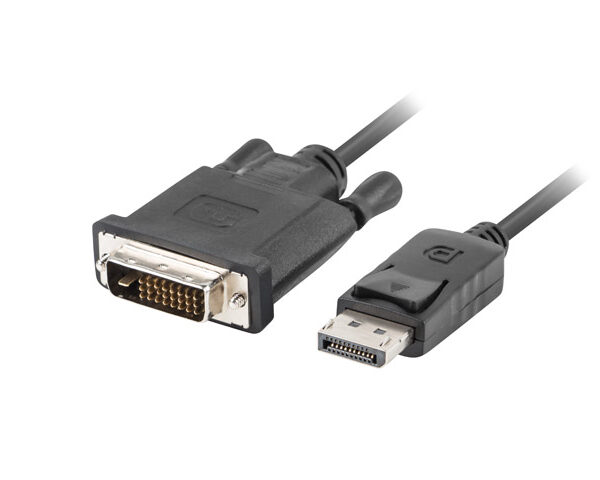 Lanberg Cable | CA-DPDV-10CU-0018-BK | DisplayPort to DVI-D | 1.8 m