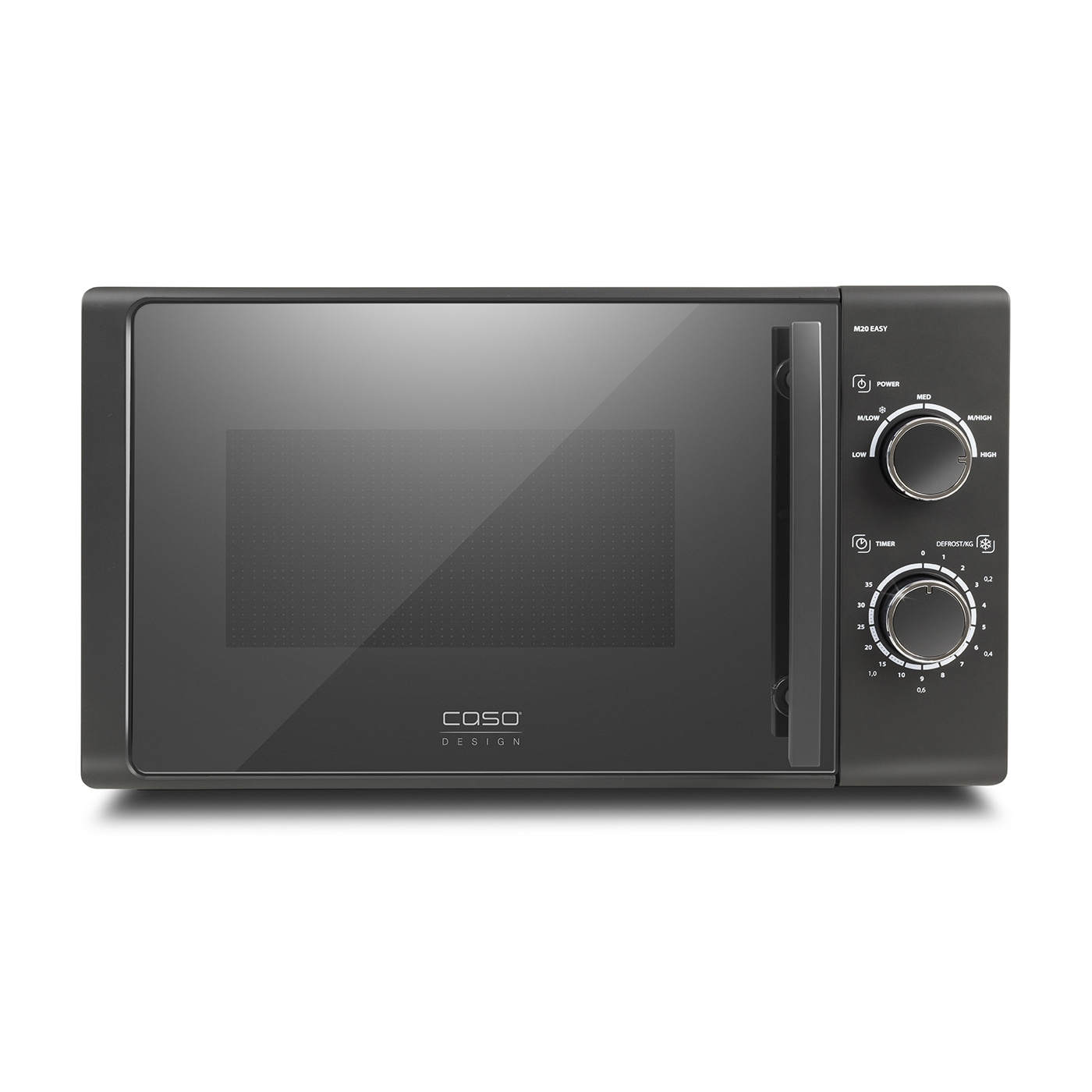 Caso | Microwave oven | M20 EASY | Free standing | 20 L | 700 W | Silver