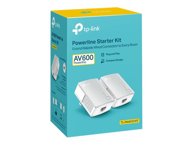 TP-LINK | Powerline Adapters Kit | TL-PA4010 KIT | 10/100 Mbit/s | Ethernet LAN (RJ-45) ports 1 - Image 6