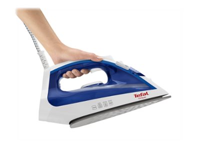 TEFAL | Steam Iron | FV1711 Virtuo | Steam Iron | Continuous steam 24 g/min | Steam boost performance 80 g/min | Blue - Image 7