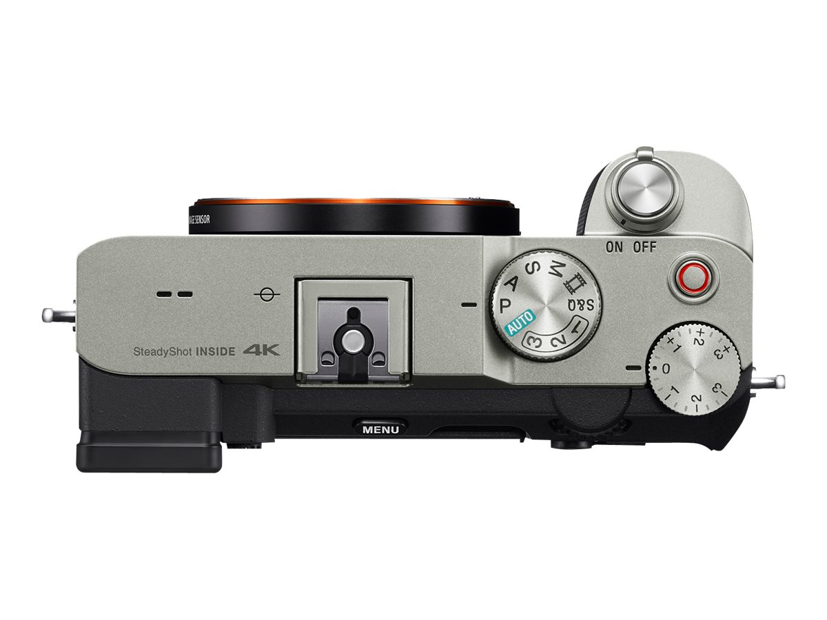 Sony Alpha A7C Full-frame Mirrorless Interchangeable Lens Camera, Body, Silver | Sony | Full-frame Mirrorless Interchangeable Lens Camera | Alpha A7C | Mirrorless Camera body | 24.2 MP | ISO sensitivity (max) 204800 | Display diagonal 3.0 " | Video recording | Wi-Fi | Fast Hybrid AF | Magnification 0.59 x | Viewfinder | CMOS | Silver - Image 4