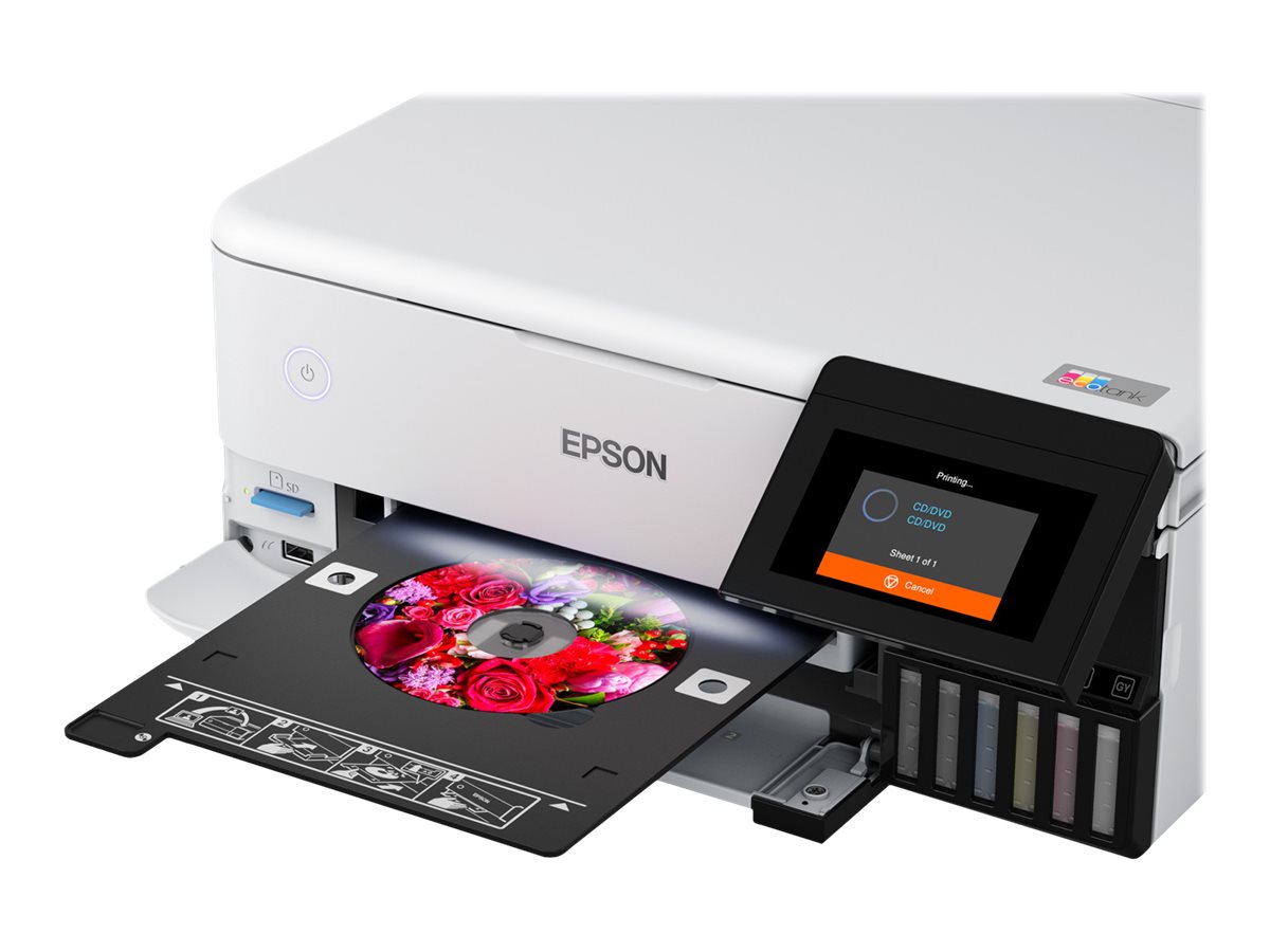 Epson Wireless Photo Printer | EcoTank L8160 | Inkjet | Colour | Inkjet Multifunctional Printer | A4 | Wi-Fi | Grey - Image 54