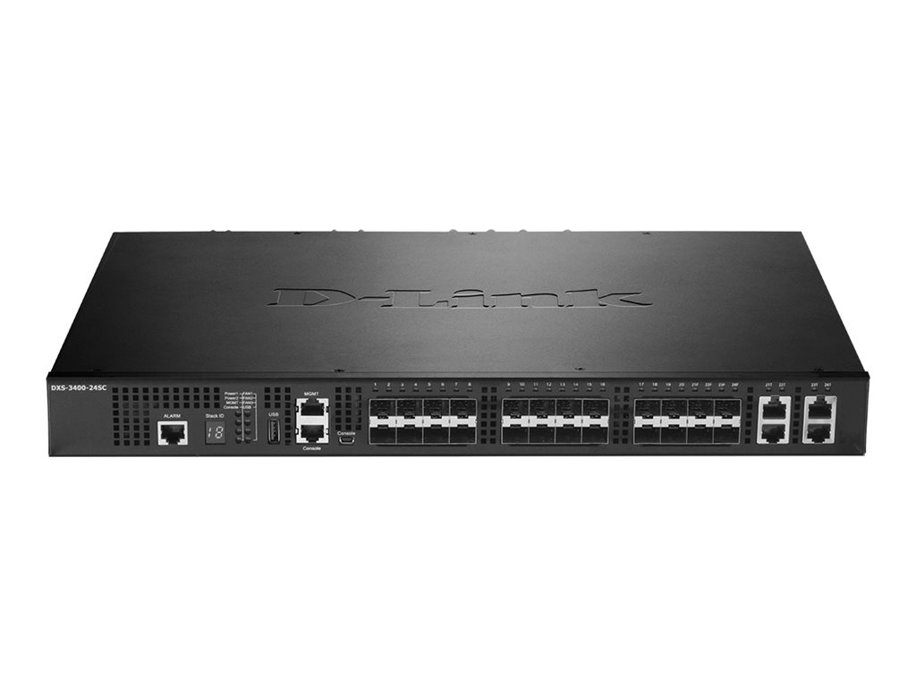 D-Link | 24-Port Gigabit Ethernet Smart Managed Switches | DXS-3400-24SC | Managed L2+ | Desktop | SFP+ ports quantity 24 - Image 2