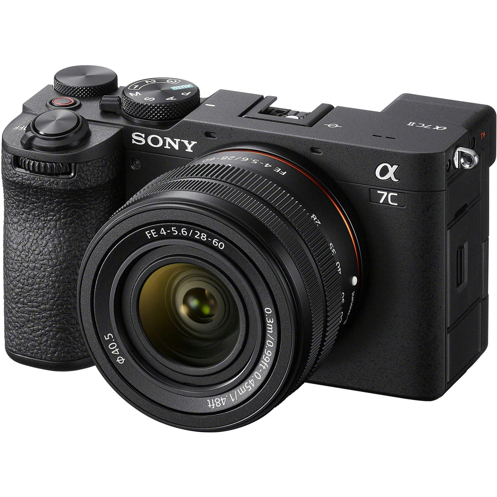 Sony | Full-Frame Camera kit with 28-60mm Lens | Alpha A7C II | Mirrorless Camera Kit | 33 MP | ISO sensitivity (max) 204800 | Wi-Fi | Fast Hybrid AF | Magnification 0.70 x | Viewfinder | CMOS | Black
