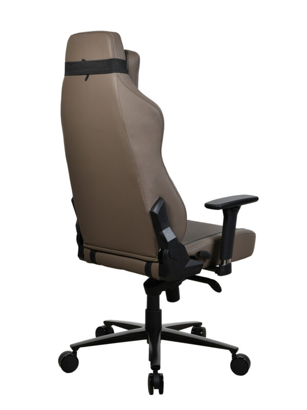 Arozzi Frame material: Metal; Wheel base: Aluminium; Upholstery: Soft PU | Arozzi | Gaming Chair | Vernazza SoftPU | Brown - Image 9