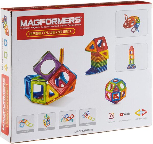 Magformers Basic Plus 26 Set | Magformers