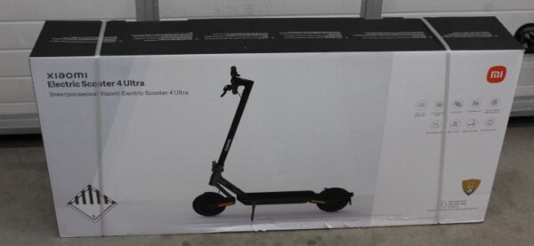 SALE OUT.  | Xiaomi Electric Scooter 4 Ultra EU | 500 W | 25 km/h | 10 " | 24 month(s) | DAMAGED PACKAGING