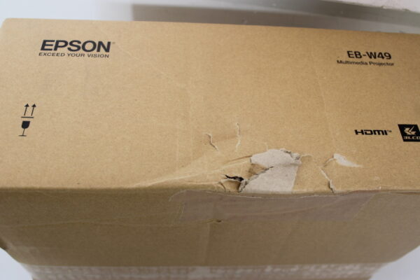 SALE OUT.  | Epson EB-W49 | WXGA (1280x800) | 3800 ANSI lumens | White | DAMAGED PACKAGING | Lamp warranty 12 month(s) - Image 2