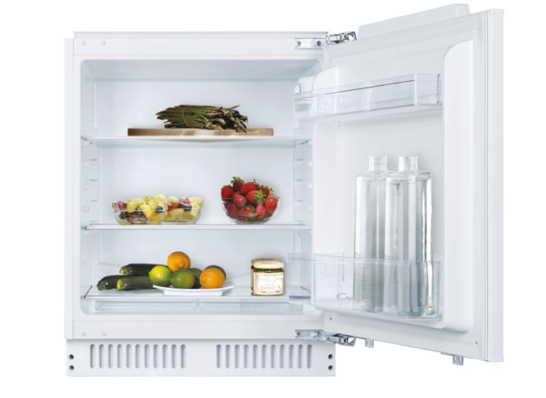 Candy Refrigerator | CMLS68EW | Energy efficiency class E | Built-in | Larder | Height 82 cm | Fridge net capacity 135 L | Display | 39 dB | White - Image 6