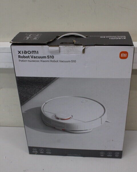 SALE OUT. | Xiaomi | Robot Vacuum | S10 EU | Wet&Dry | Operating time (max) 130 min | Lithium Ion | 3200 mAh | Dust capacity 0.30 L | 4000 Pa | White | USED AS DEMO, DAMAGED PACKAGING, MISSING POWER STATION
