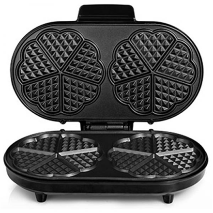Tristar | Waffle maker | WF-2120 | 1200 W | Number of pastry 10 | Heart shaped | Black - Image 6