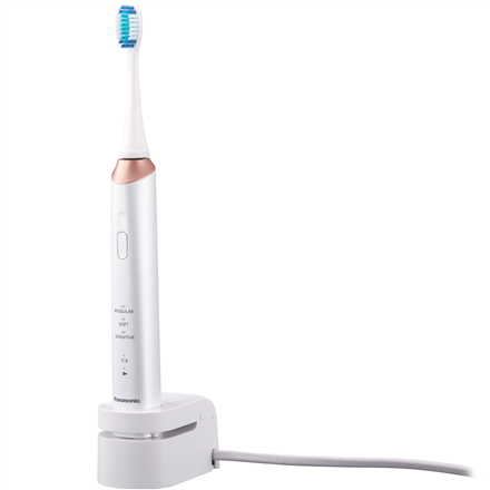 Panasonic | Sonic Electric Toothbrush | EW-DC12-W503 | Rechargeable | For adults | Number of brush heads included 1 | Number of teeth brushing modes 3 | Sonic technology | Golden White - Image 5