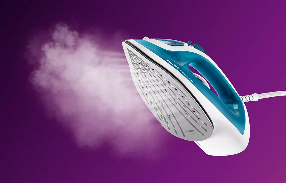 Philips | Iron | EasySpeed GC1750/20 | Steam Iron | 2000 W | Water tank capacity 220 ml | Continuous steam 25 g/min | Blue - Image 9