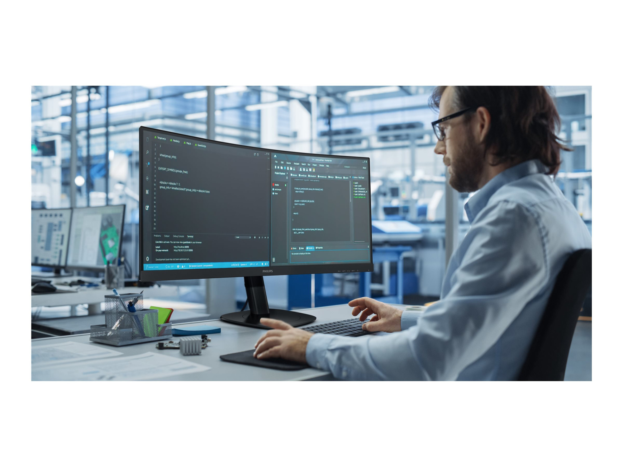 Philips | 34B2U3600C/00 | 34 " | VA | 21:9 | 60 Hz | 4 ms | 3440 x 1440 pixels | 300 cd/m² | HDMI ports quantity 1 | Black - Image 35