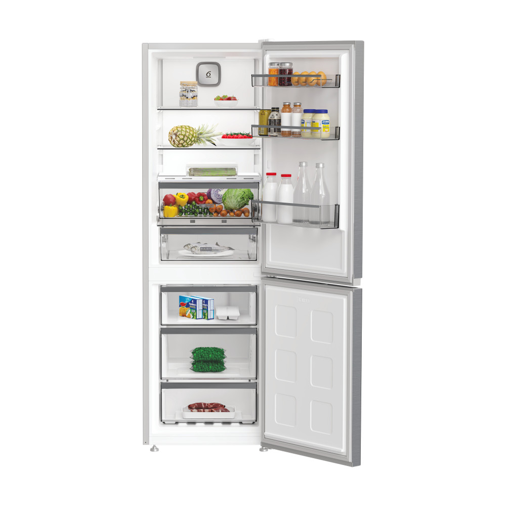 Whirlpool Refrigerator | WHK 26363 XP6E | Energy efficiency class C | Free standing | Combi | Height 186.5 cm | No Frost system | Fridge net capacity 210 L | Freezer net capacity 106 L | 35 dB | Pearl Inox - Image 5