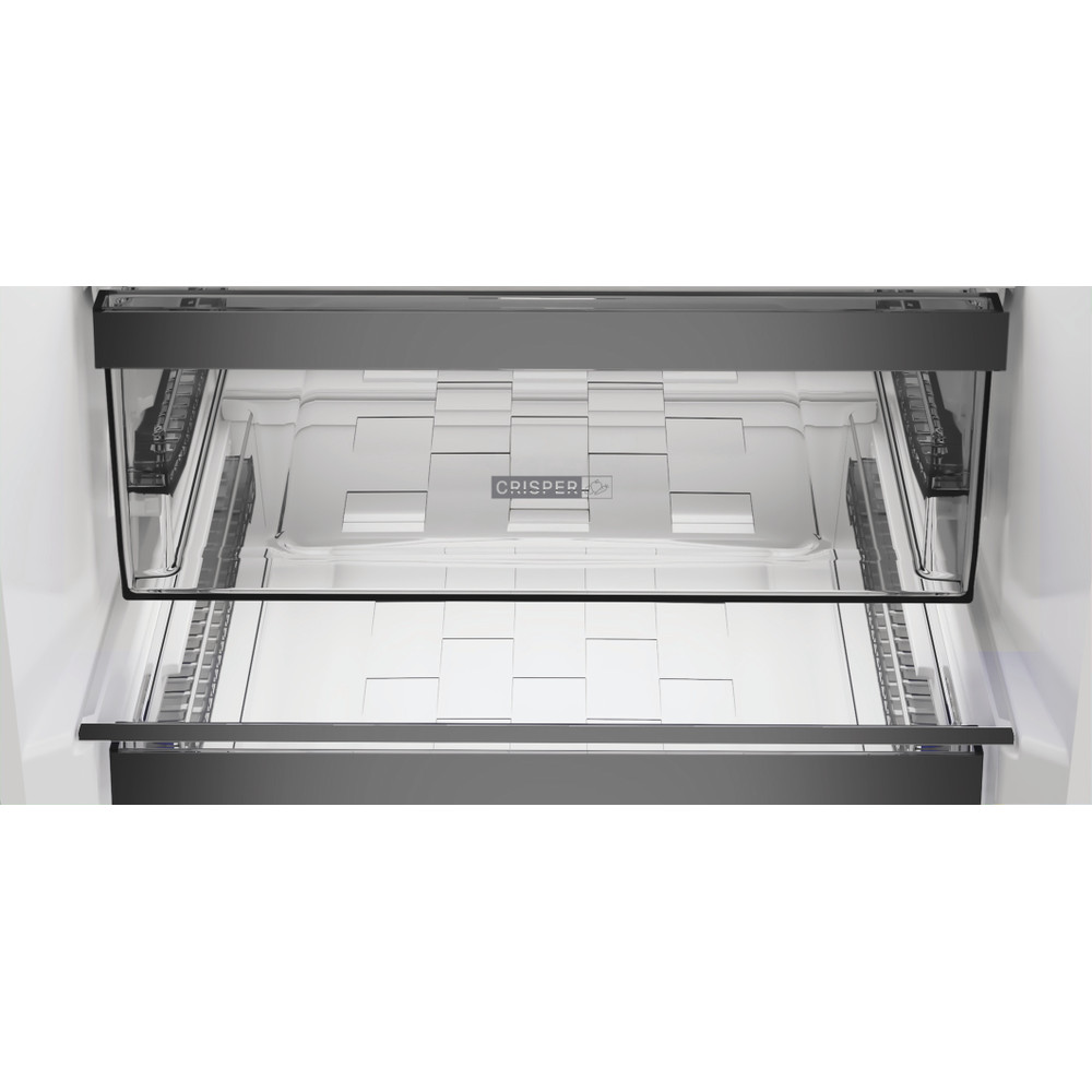 Whirlpool Refrigerator | WHK 25404 XP8E | Energy efficiency class A | Free standing | Combi | Height 203.5 cm | No Frost system | Freezer net capacity 106 L | 32 dB | Pearl Inox - Image 9