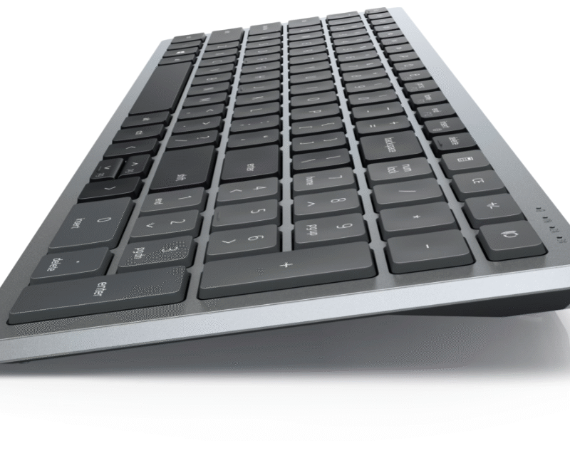 Dell | Keyboard | KB740 | Keyboard | Wireless | US | Titan Gray | 2.4 GHz, Bluetooth 5.0 | 506 g - Image 5