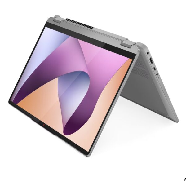 Lenovo IdeaPad Flex 5 14ABR8 | Arctic Grey | 14 " | IPS | Touchscreen | WUXGA | 1920 x 1200 pixels | Glossy | AMD Ryzen 5 | 5625U | 16 GB | Soldered LPDDR4x | Solid-state drive capacity 512 GB | AMD Radeon Graphics | Windows 11 Home | 802.11ax | Bluetooth version 5.3 | Keyboard language Nordic | Keyboard backlit | Warranty 24 month(s) | Battery warranty 12 month(s)