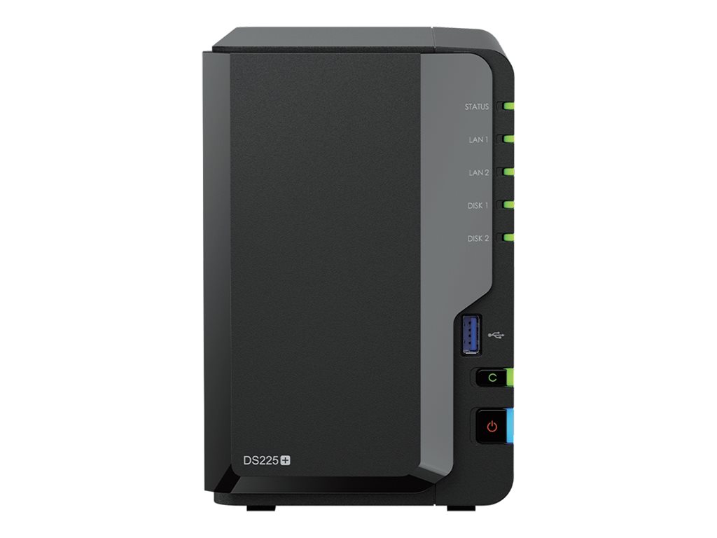 Synology DiskStation | DS225+ | Intel Celeron | J4125 | 2 GB | DDR4 | Black - Image 2