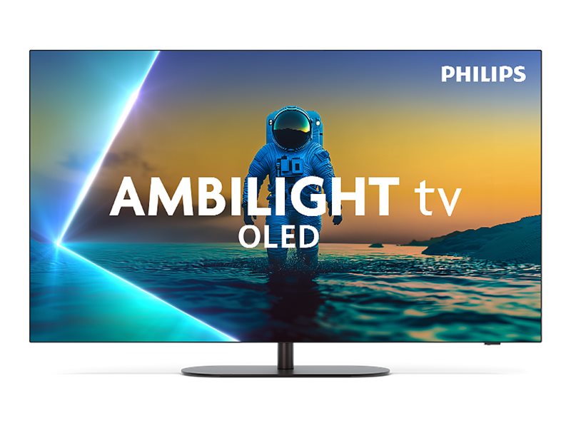 Philips OLED 4K Ambilight TV | 65OLED820/12 | 65 | Smart TV | Google TV | Grey