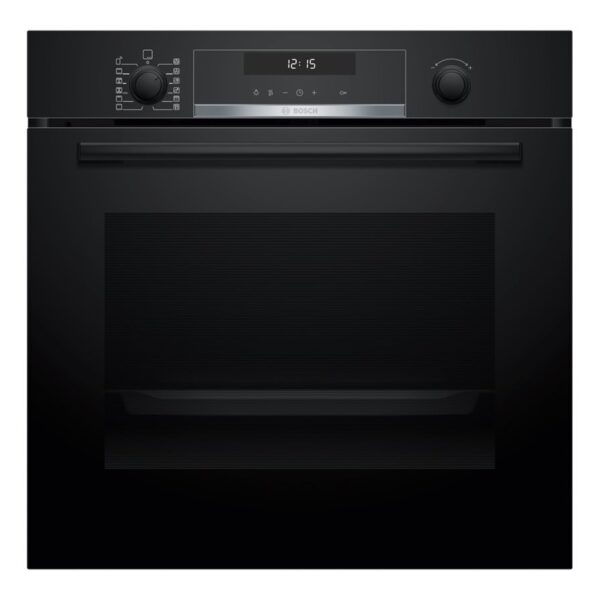 Bosch Oven | HBG578EB7 | 71 L | Electric | Pyrolysis | Knobs | Height 59.5 cm | Width 59.4 cm | Black