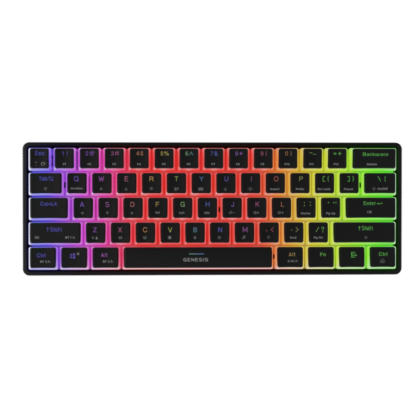 Genesis | THOR 660 G2 | Gaming keyboard | Wireless/Wired | US | Black | 2.4 GHz, Bluetooth, USB | Tactile