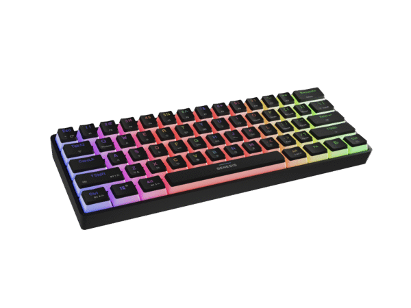 Genesis | THOR 660 G2 | Gaming keyboard | Wireless/Wired | US | Black | 2.4 GHz, Bluetooth, USB | Tactile - Image 2