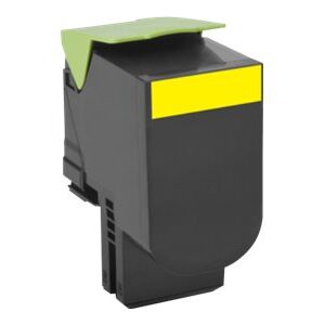 Lexmark 80C2HYE | 802HYE Yellow High Yield Corporate Cartridge (3k) | Cartridge | Yellow