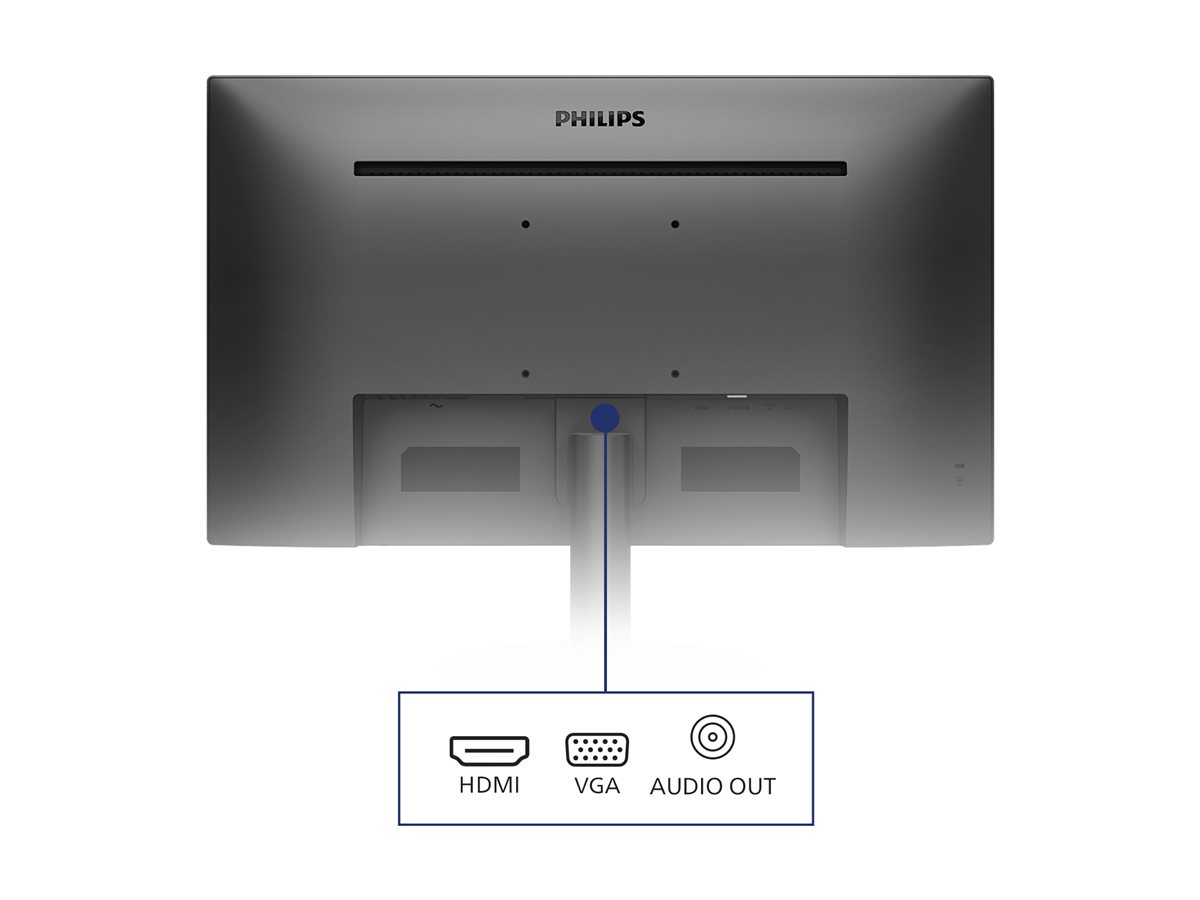 Philips | 221V8A | 21.5 " | VA | FHD | 75 Hz | 4 ms | 1920 x 1080 | 200 cd/m² | HDMI ports quantity 1 x HDMI | Black - Image 10