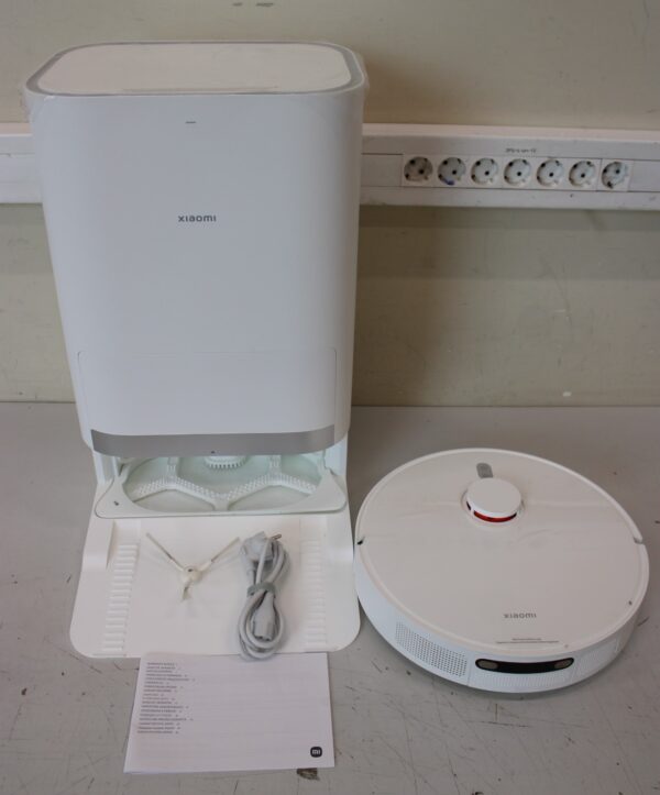 SALE OUT.  | Xiaomi Robot Vacuum (EU) | X20+ | Wet&Dry | 5200 mAh | Dust capacity 4 L | 6000 Pa | White | DAMAGED PACKAGING, MISSING MOP HOLDER AND MOP PAD HOLDER, MISSING DISPOSABLE BAG - Image 3