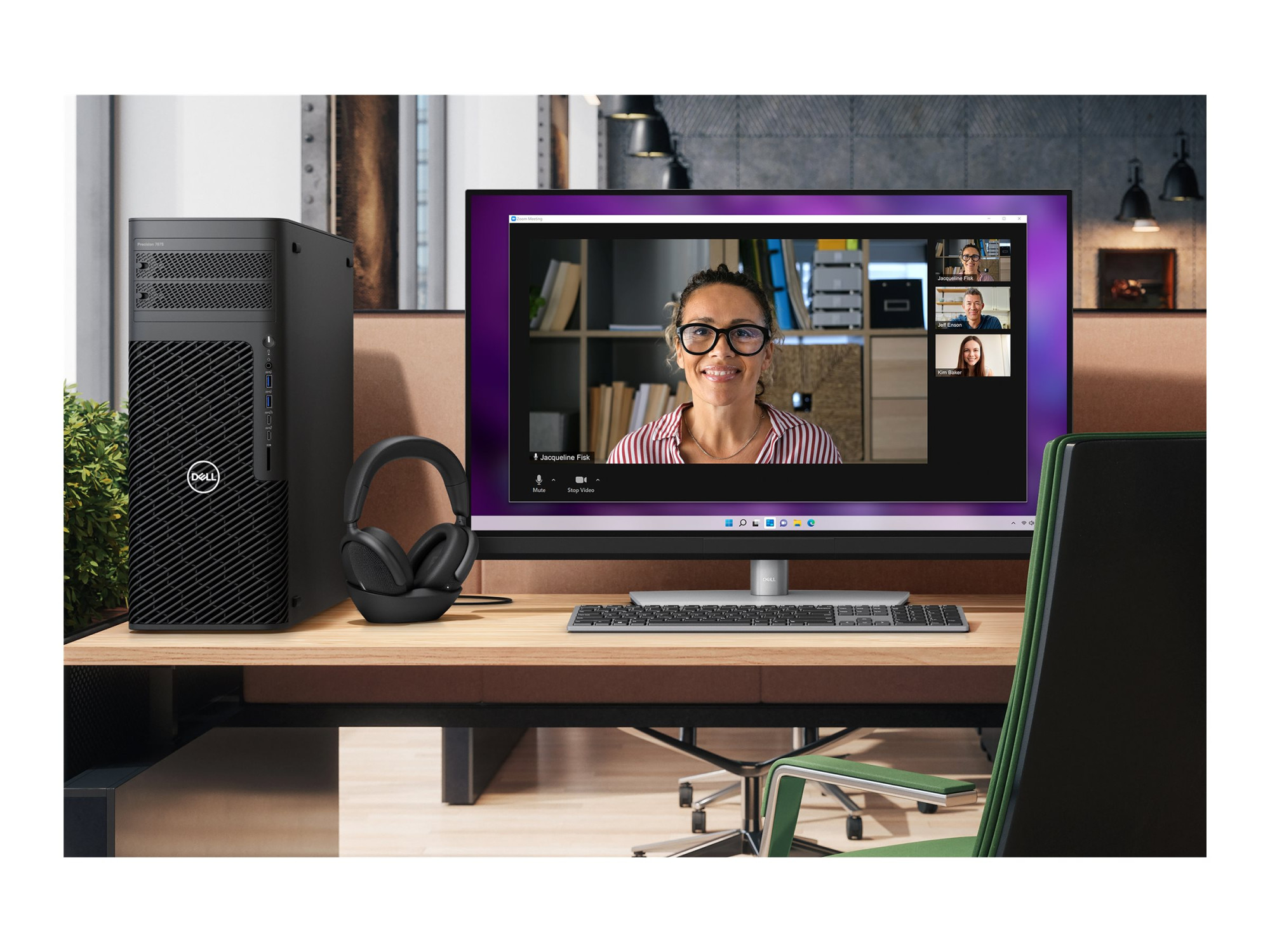 Dell | Premier Headset | WL7024 | Bluetooth | Built-in microphone | Wireless | ANC | Black - Image 20