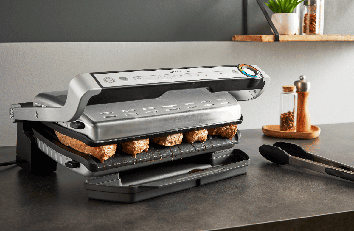 TEFAL | Electric Grill | GC728D10 | Electric Grill | 2000 W | Stainless Steel/Black - Image 4