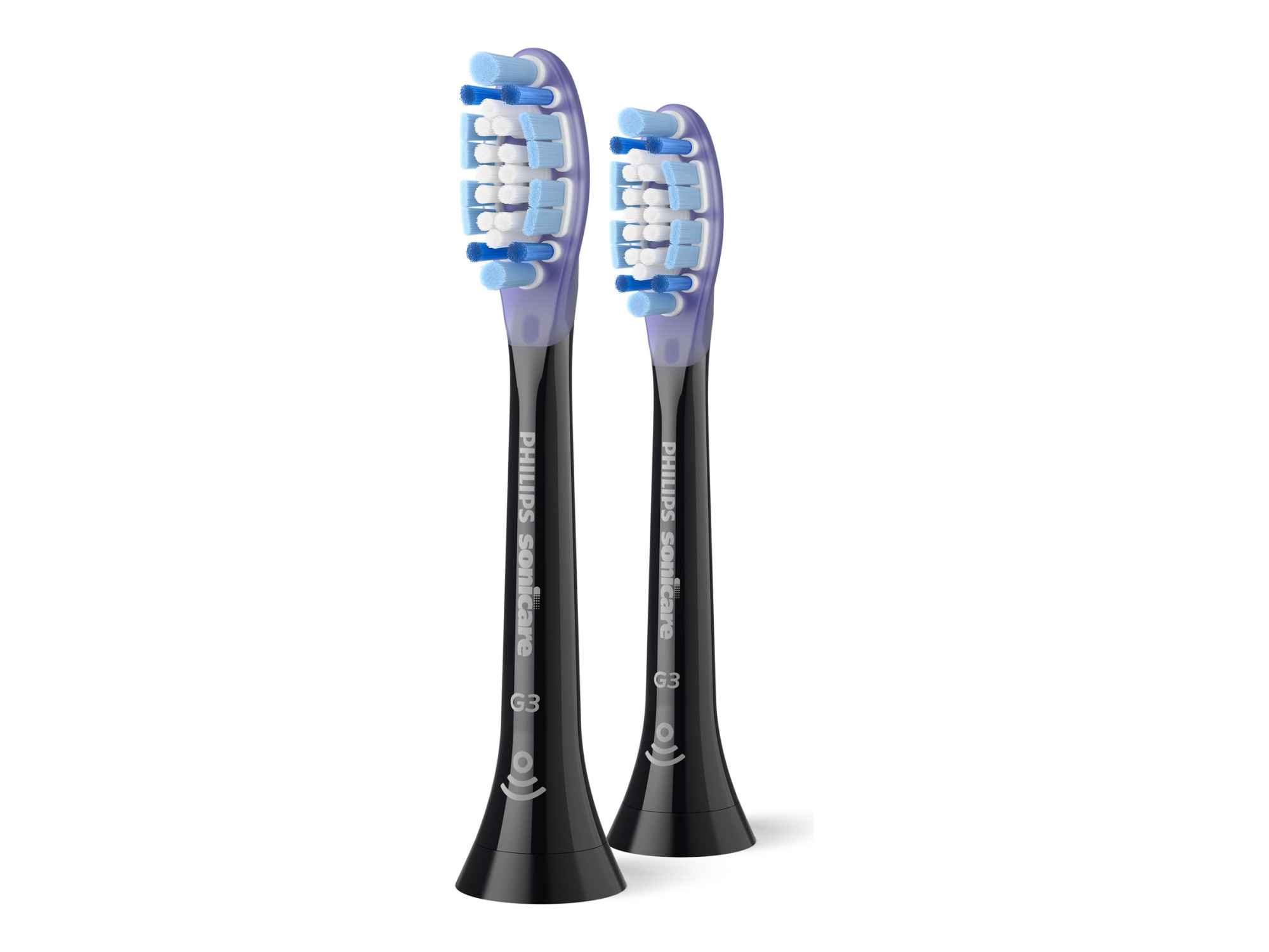 Philips | Replacement brush heads | HX9052/88 Sonicare Premium Gum Care | Heads | For adults | Number of brush heads included 2 | Black - Image 2