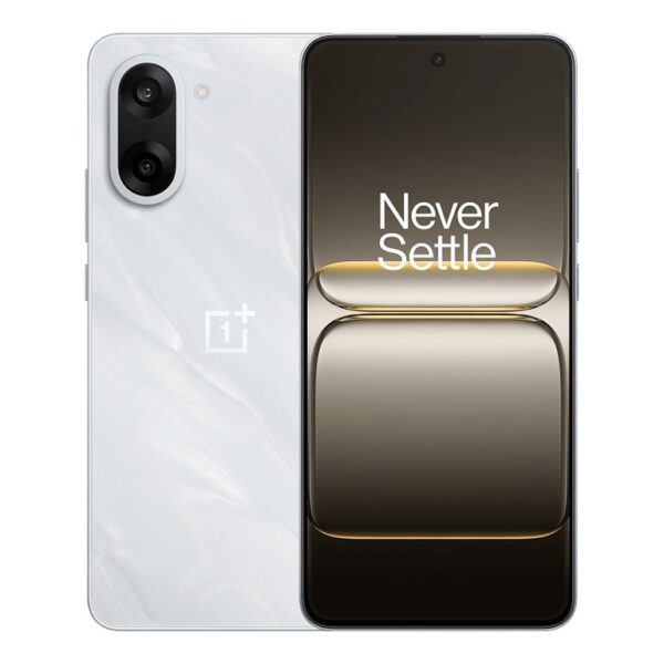 OnePlus Nord CE5 | Marble Mist | 6.77 " | Fluid AMOLED | 1080 x 2392 pixels | Mediatek | Internal RAM 8 GB | 128 GB | Dual SIM | 4G | Main camera resolution 50+8 MP | Secondary camera resolution 16 MP | Android | 15 | 5200 mAh