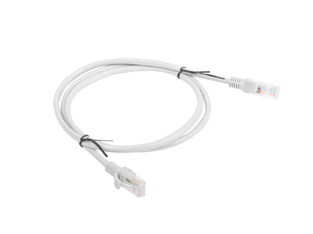 Lanberg | Patchcord CAT.6 UTP | PCU6-10CC-0100-S | 1 m | Grey - Image 3